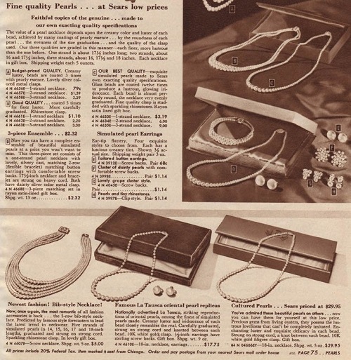 SEARS PEARLS 1947